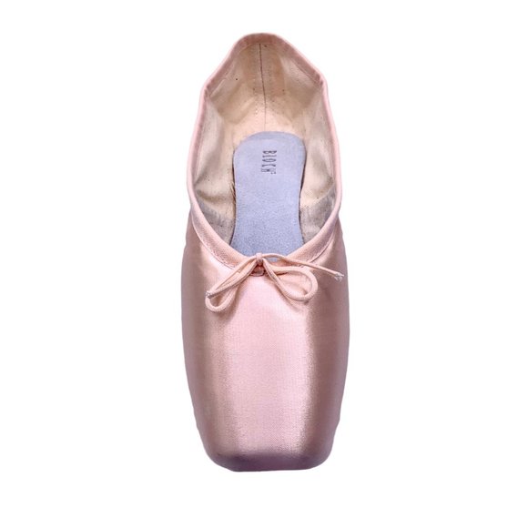 Bloch Serenade MKII S2131L Pink Pointe Shoes Size 2 E Ballet Dance Long Vamp - Picture 5 of 10